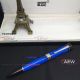 Perfect Replica Montblanc Limited Writers Edition High Quality Rollerball Pens Blue Resin (5)_th.jpg